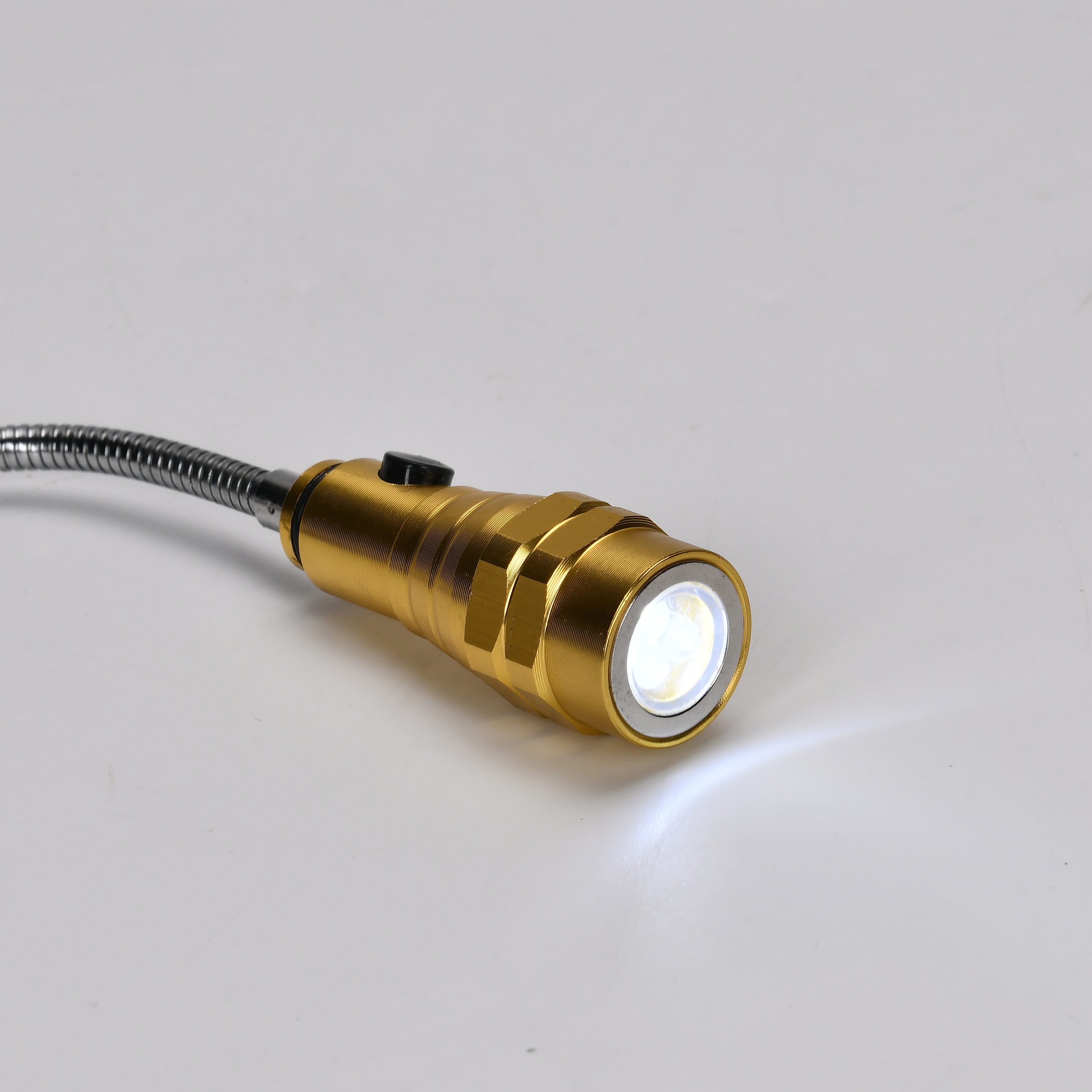 Set of 2 LED Flexible Magnetic Flashlight - Gold