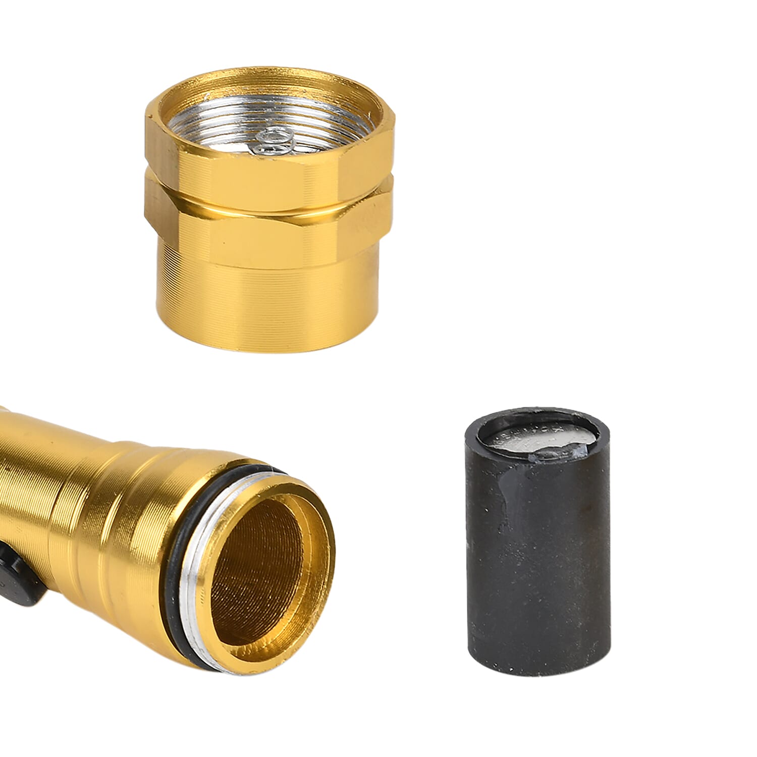 Set of 2 LED Flexible Magnetic Flashlight - Gold