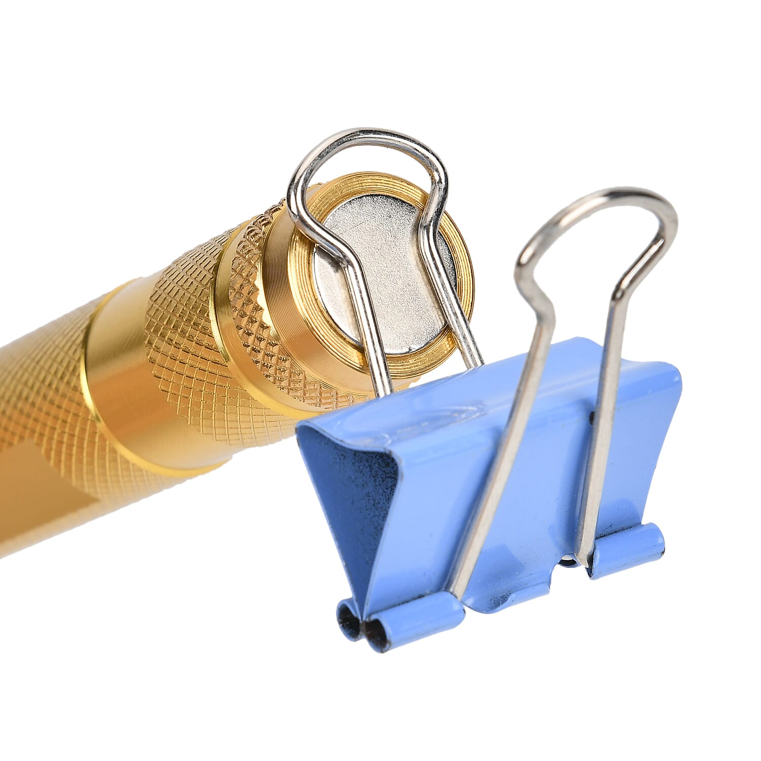 Set of 2 LED Flexible Magnetic Flashlight - Gold