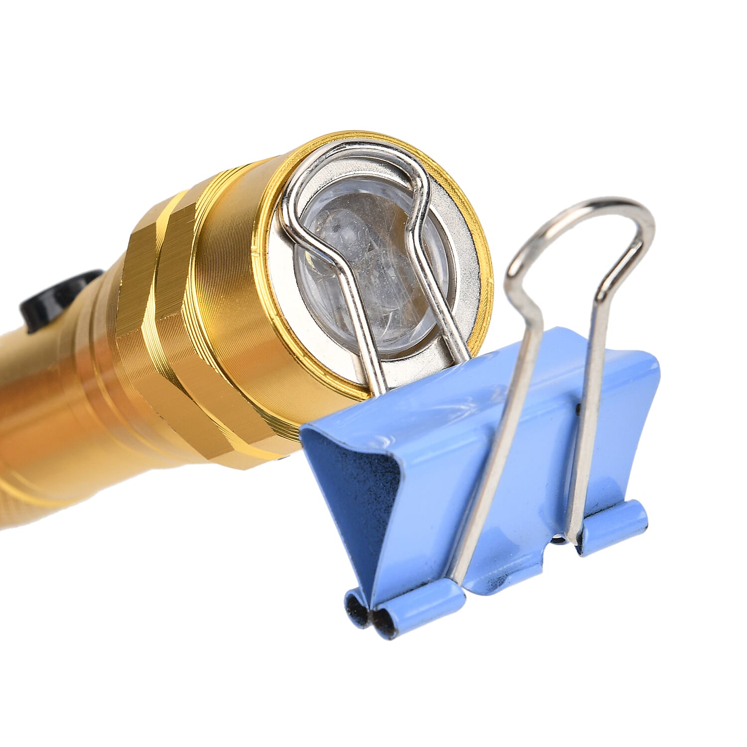 Set of 2 LED Flexible Magnetic Flashlight - Gold