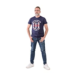Men's 01 Printed Cotton T-Shirt