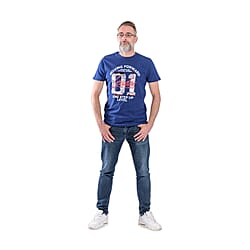 Men's 01 Printed Cotton T-Shirt