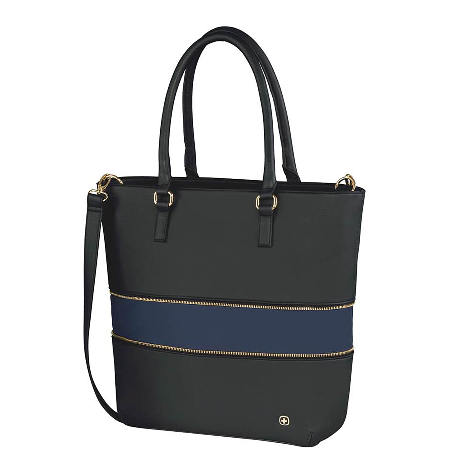 WENGER Eva Tote bag with removable sleeve - Blue & Black