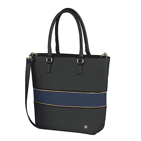 WENGER Eva Tote bag with removable sleeve - Blue & Black