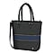 WENGER Eva 13 Inch Womens Tote Bag with Removable Laptop Sleeve - Black & Floral