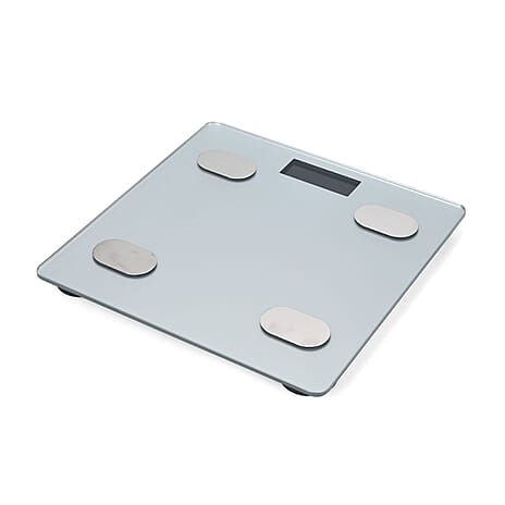 Body Weigh Scale with Bluetooth - Battery (2xAAA not incl.) - White