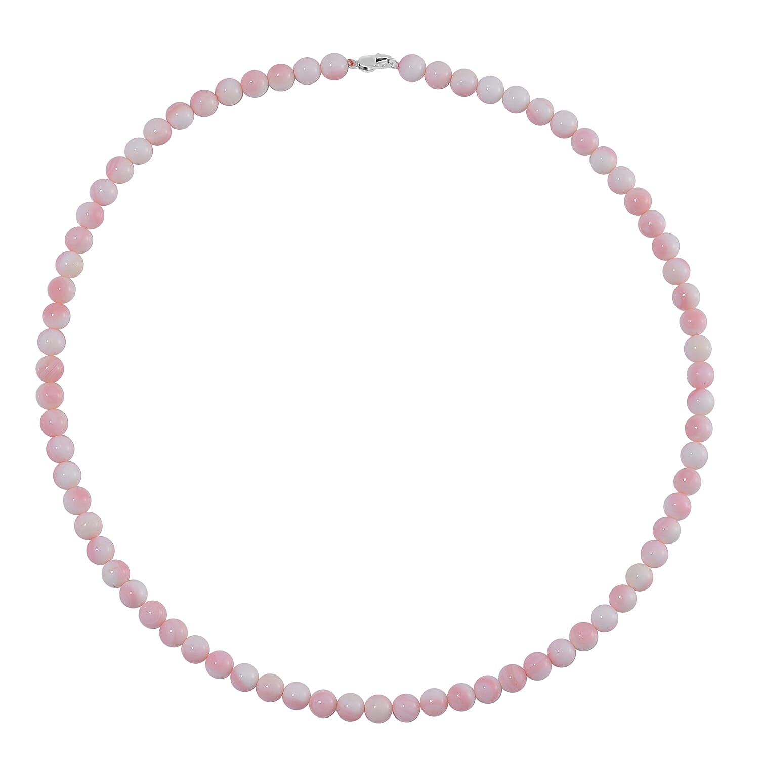 Rhapsody - 950 Platinum AAAA Queen Conch Shell Beads Necklace(Size - 20) 170.00 Ct.