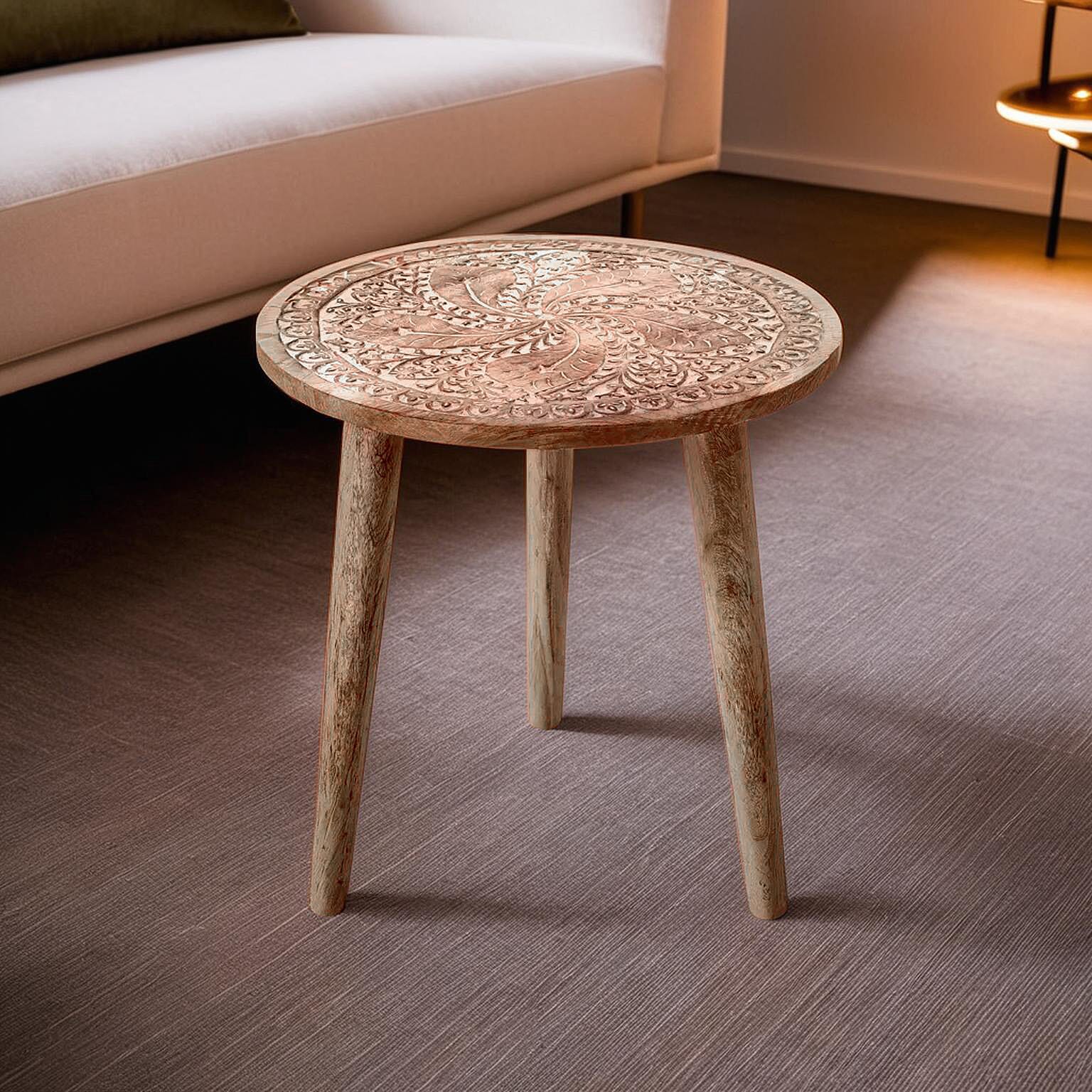 Table (Size - One Size) - Natural & Grey