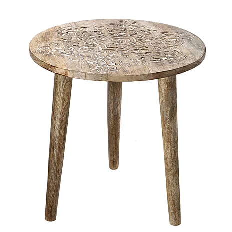 Table (Size - One Size) - Natural & Grey