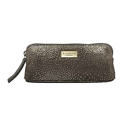 Assots London Emily Genuine Leather Cosmetic and Toiletry Bag