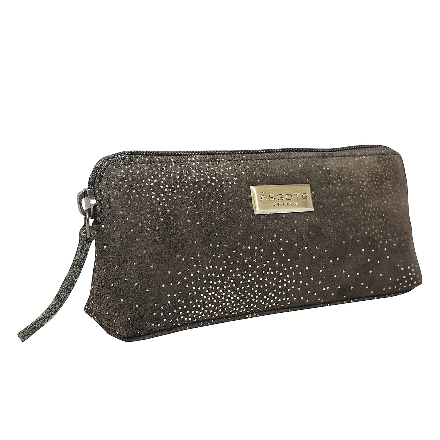 Assots London Emily Genuine Leather Wallet - Olive