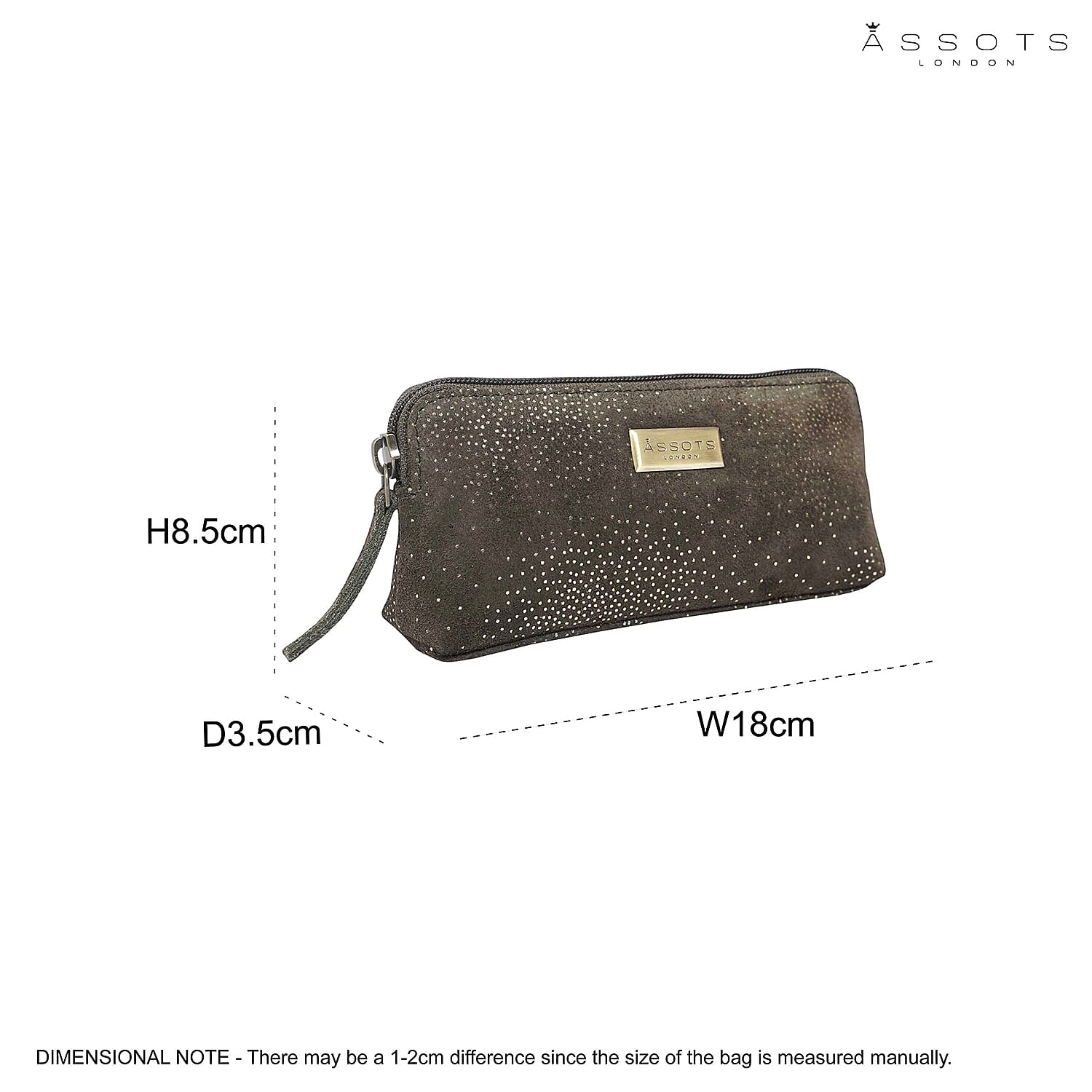 Assots London Emily Genuine Leather Wallet - Olive