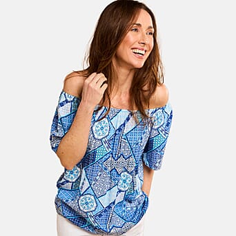 https://tjcuk.sirv.com/Products/78/0/7805717/Emreco-100-Viscose-Short-Sleeve-Print-Off-Shoulder-Top-Size-16-Blue_7805717.jpg?w=342&h=342