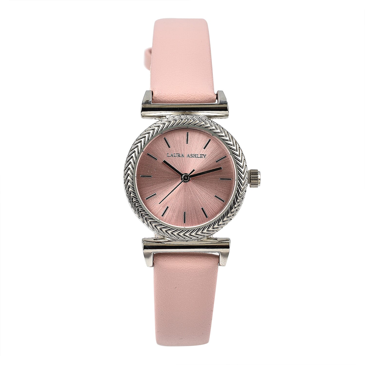 Laura Ashley Digital Ladies Watch in PU - Pink