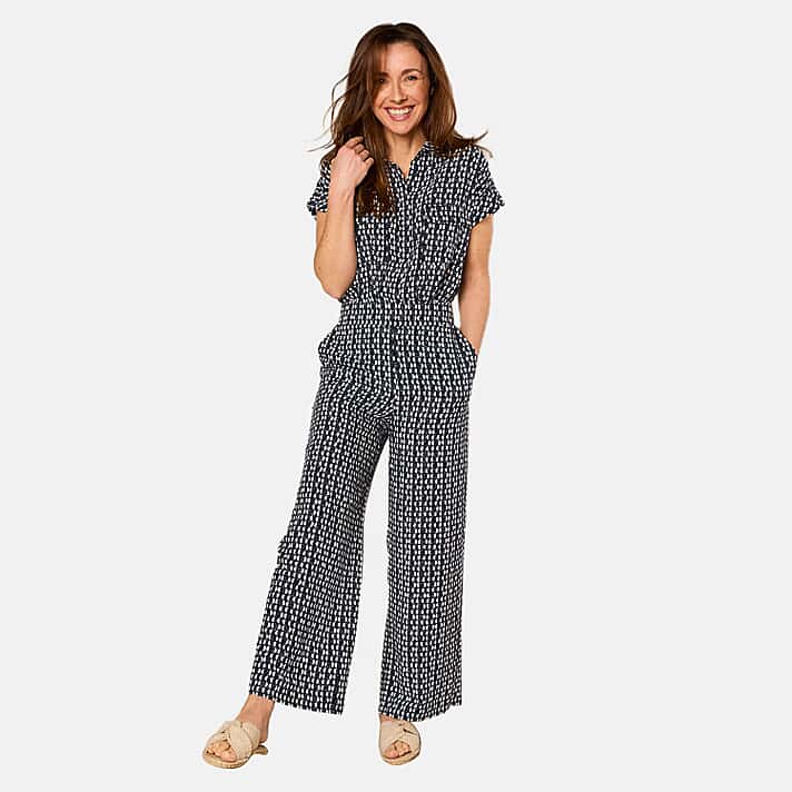 Emreco Lightweight Wide Leg Trousers