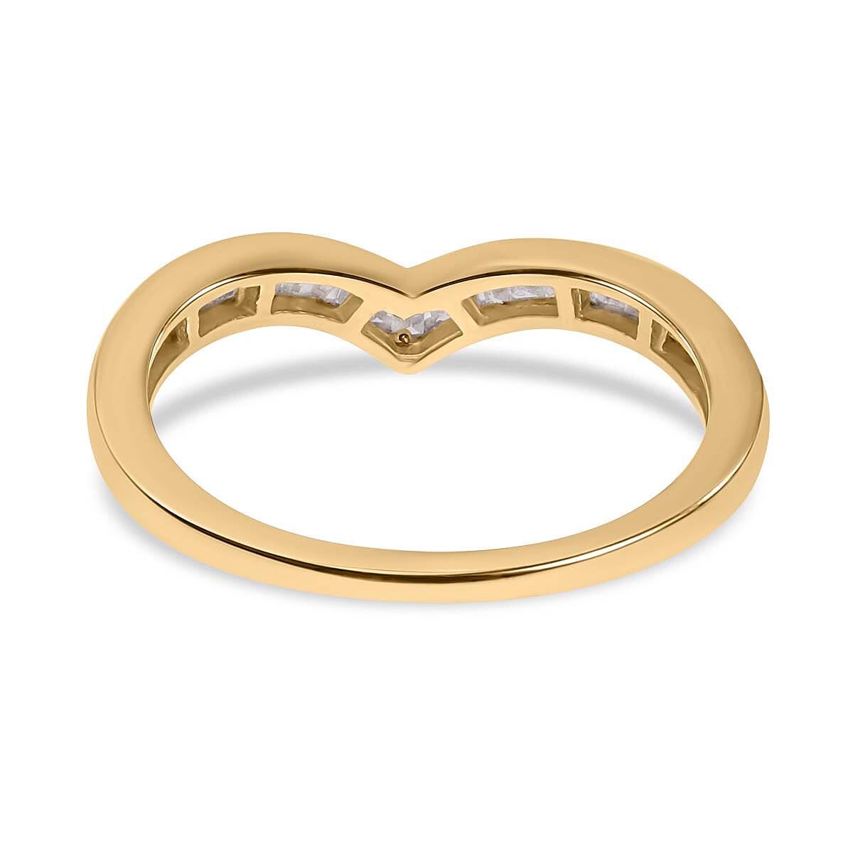 Biggest Closeout Diamond Offer 2024 - Designer Inspired Wishbone Natural White Diamond Ring in 18K Gold Vermeil Sterling Silver Biggest Closeout Diamond Offer 2024 - Designer Inspired Wishbone Natural White Diamond Ring in 18K Gold Vermeil Sterling Silver