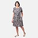  Pure and Natural Woven Dress - Black