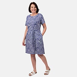  Pure and Natural Woven Dress - Black