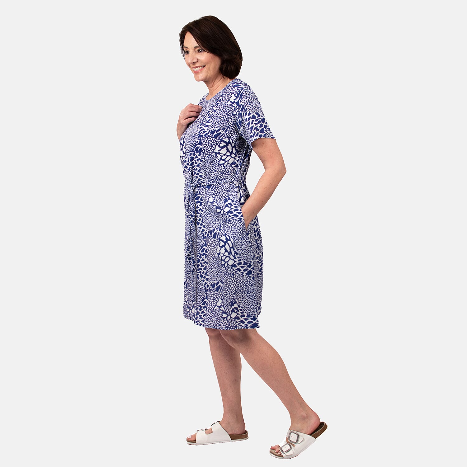  Pure and Natural Woven Dress - Black