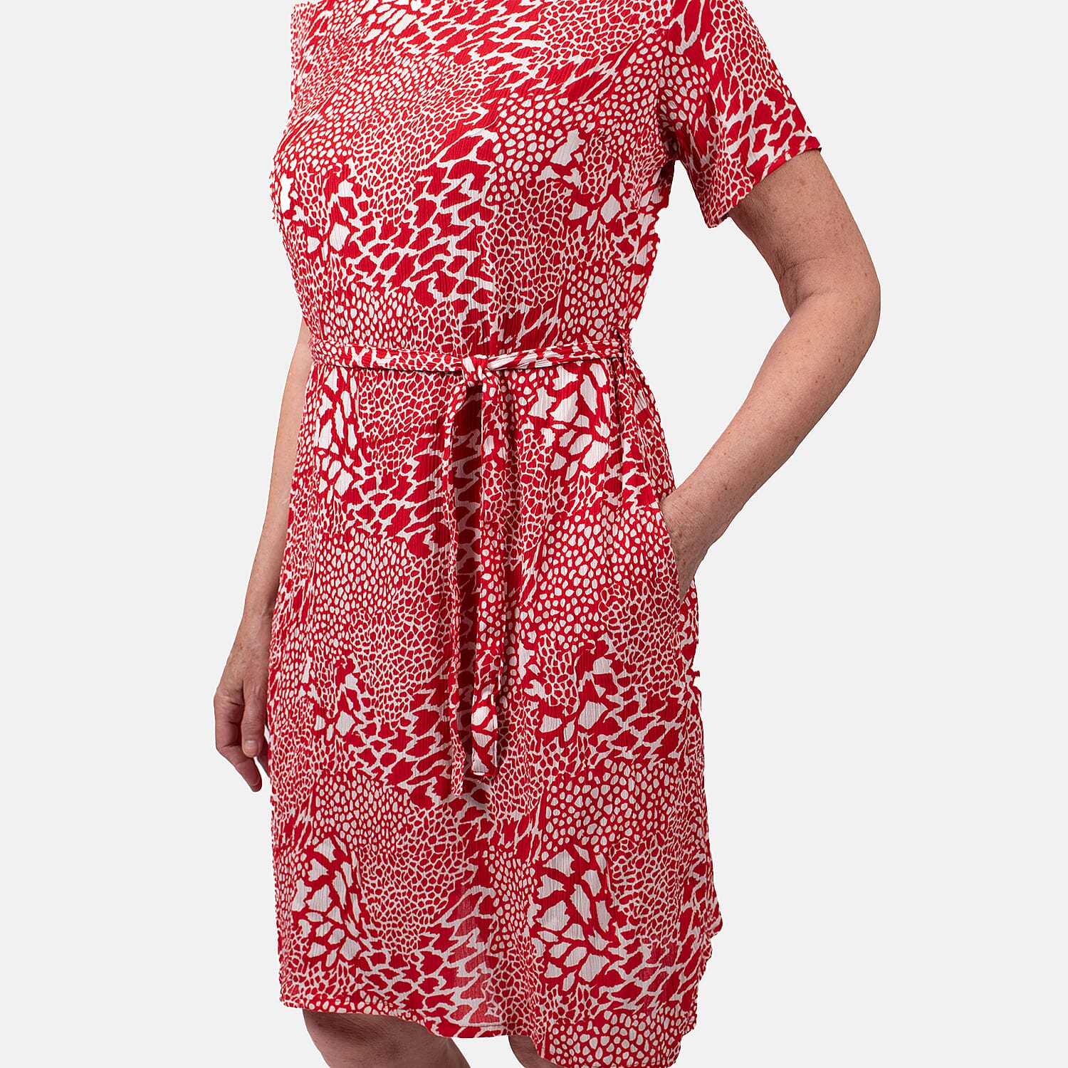  Pure and Natural Woven Dress - Black