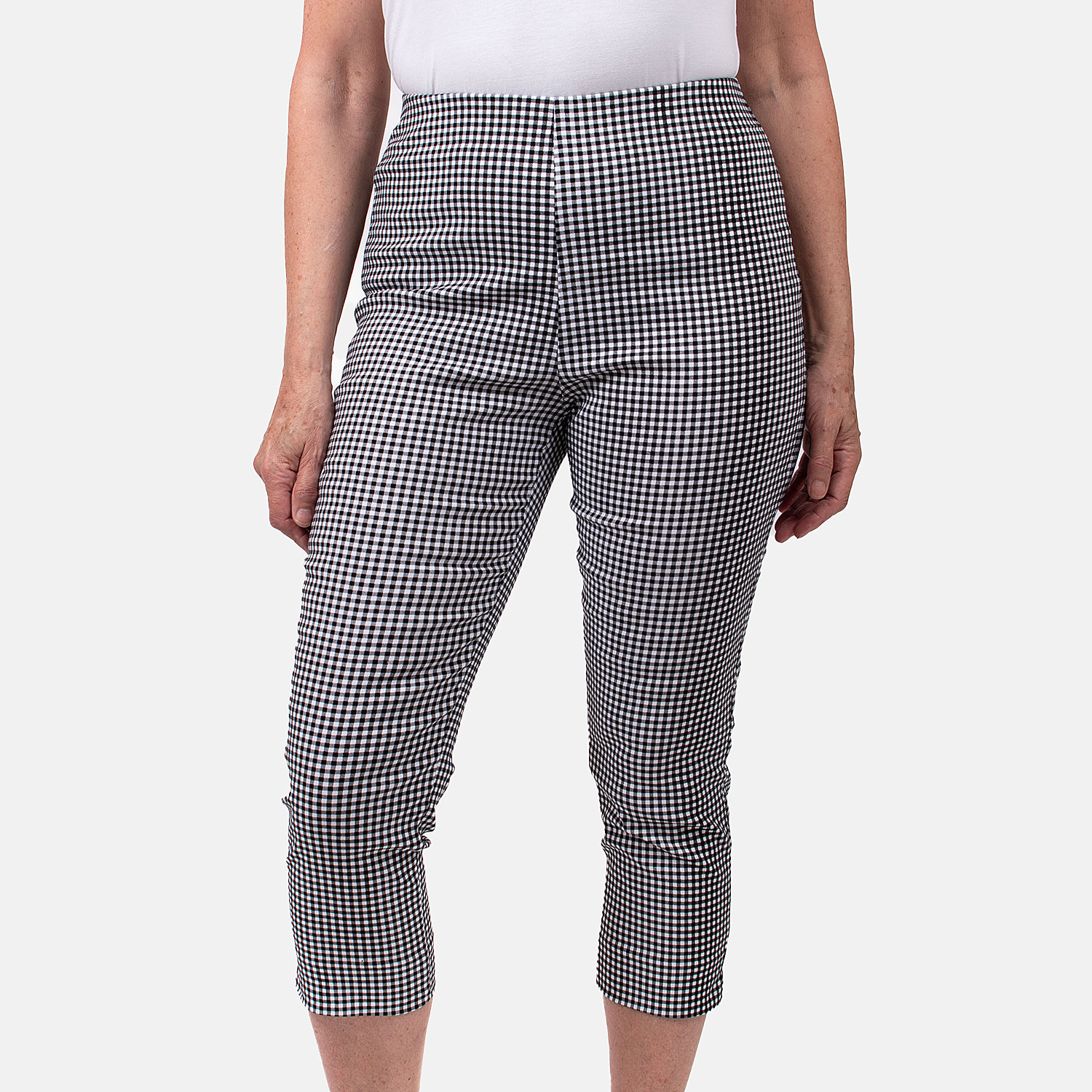 Pure and Natural Woven Trouser (Size 14) - Black