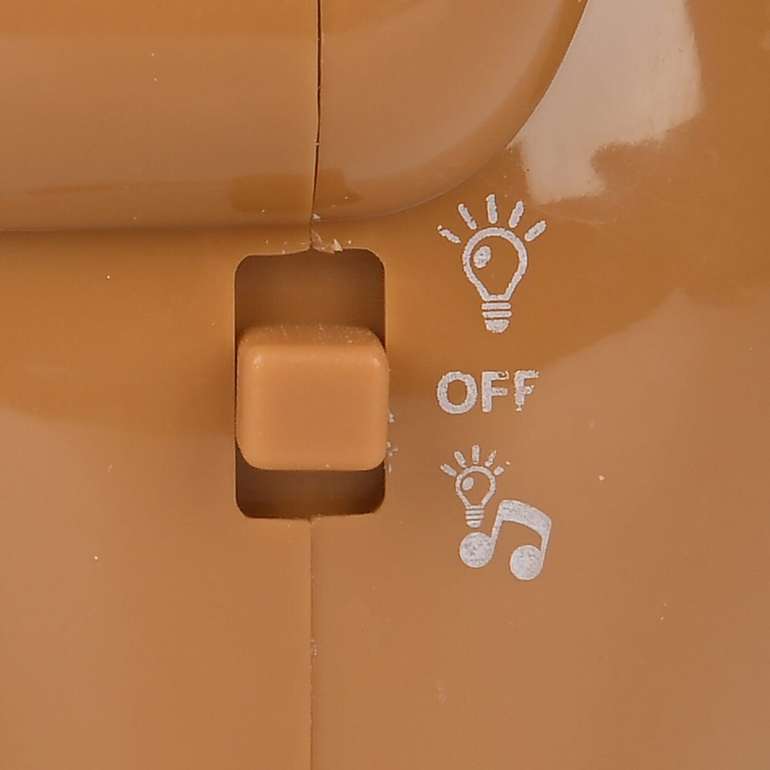 Set of 2 Christmas Music Projector Deer & Santa - Brown & Red