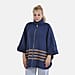 Tamsy Winter Poncho with Zip Detail