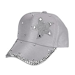 Stylish Sparkling Rhinestone LOVE Letter Cap (Size 58-60 cm) - Blue