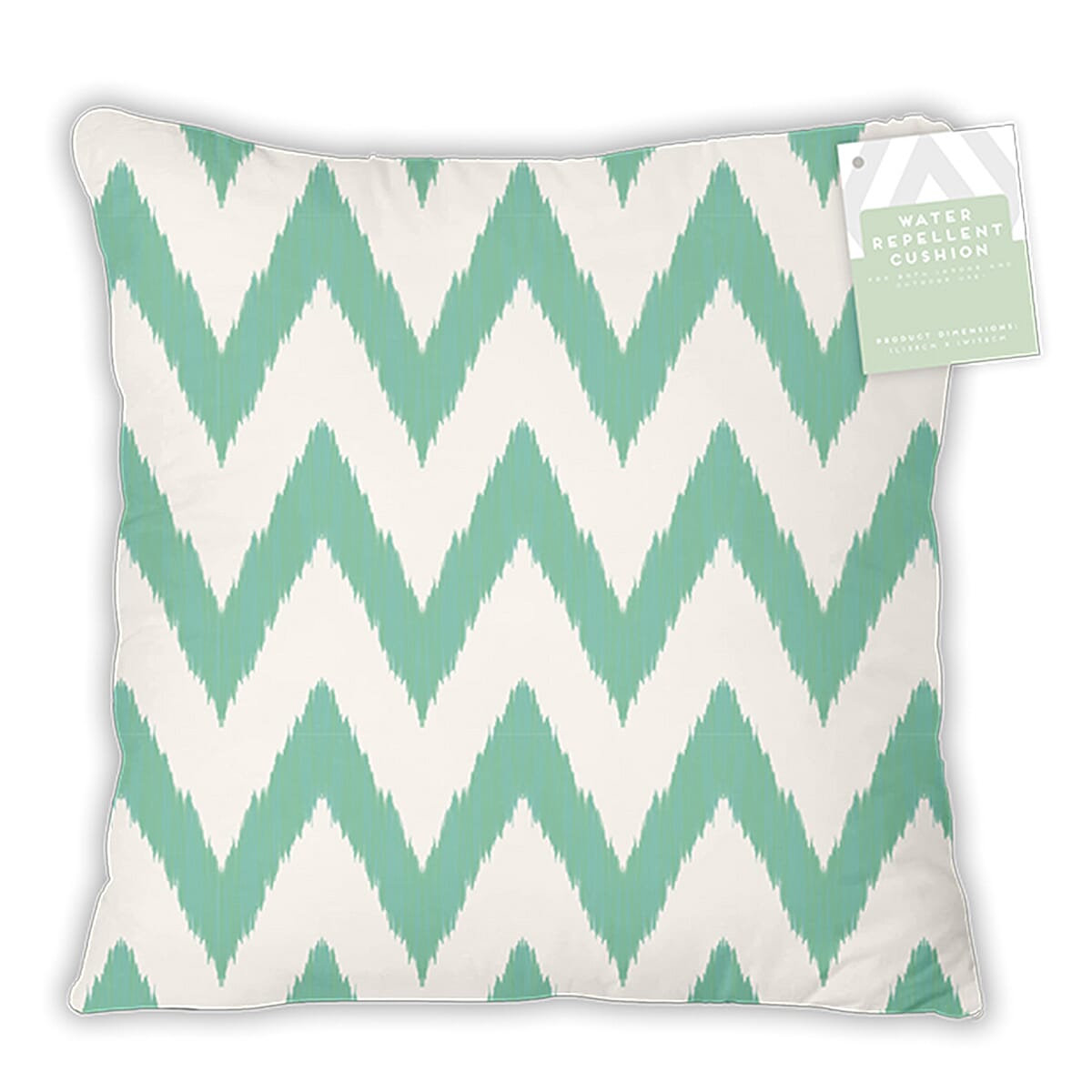 Polyester Pillow (Size 45x10 cm) - Mint Green