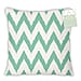 Summer Zig Zag Printed Water Repellent Outdoor Cushion