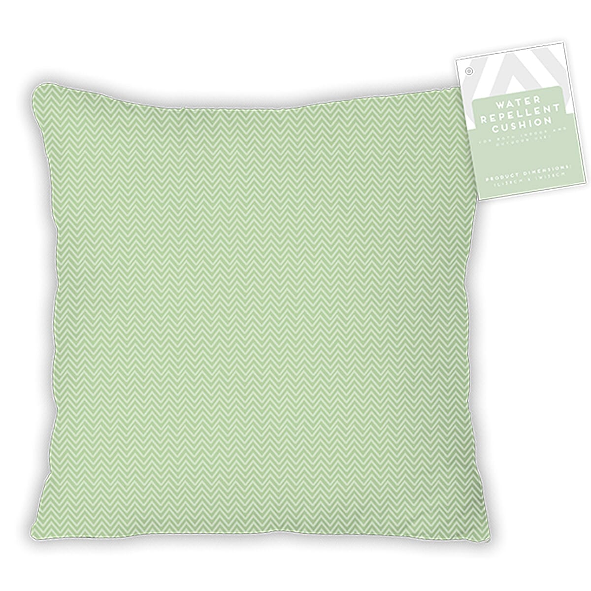 Polyester Pillow (Size 45x10 cm) - Green