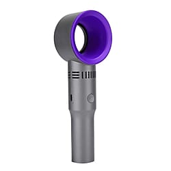 3 Speed Hand Held - Desk Bladeless Fan - Black