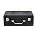 Snake Skin Pattern Jewellery Box - Black