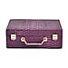 Snake Skin Pattern Jewellery Box - Black