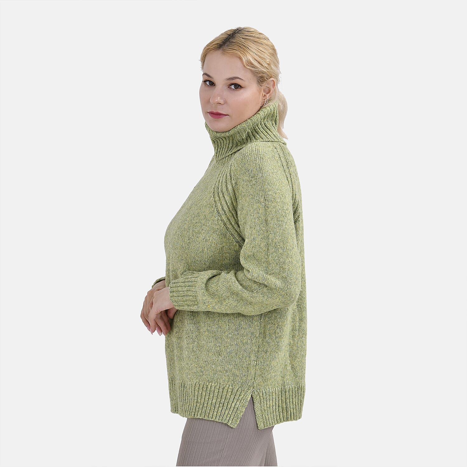 La Marey Roll Neck Jumper