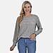 La Marey Round Neck Long Sleeve Top