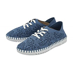 Lotus Alicja Floral Lace-up Ladies Shoe