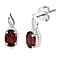 Black Spinel  Solitaire Stud Push Post Earring  Sterling Silver 1.49 ct  2.026  Ct.