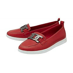 Lotus Magali Leather Slip on Ladies Loafer