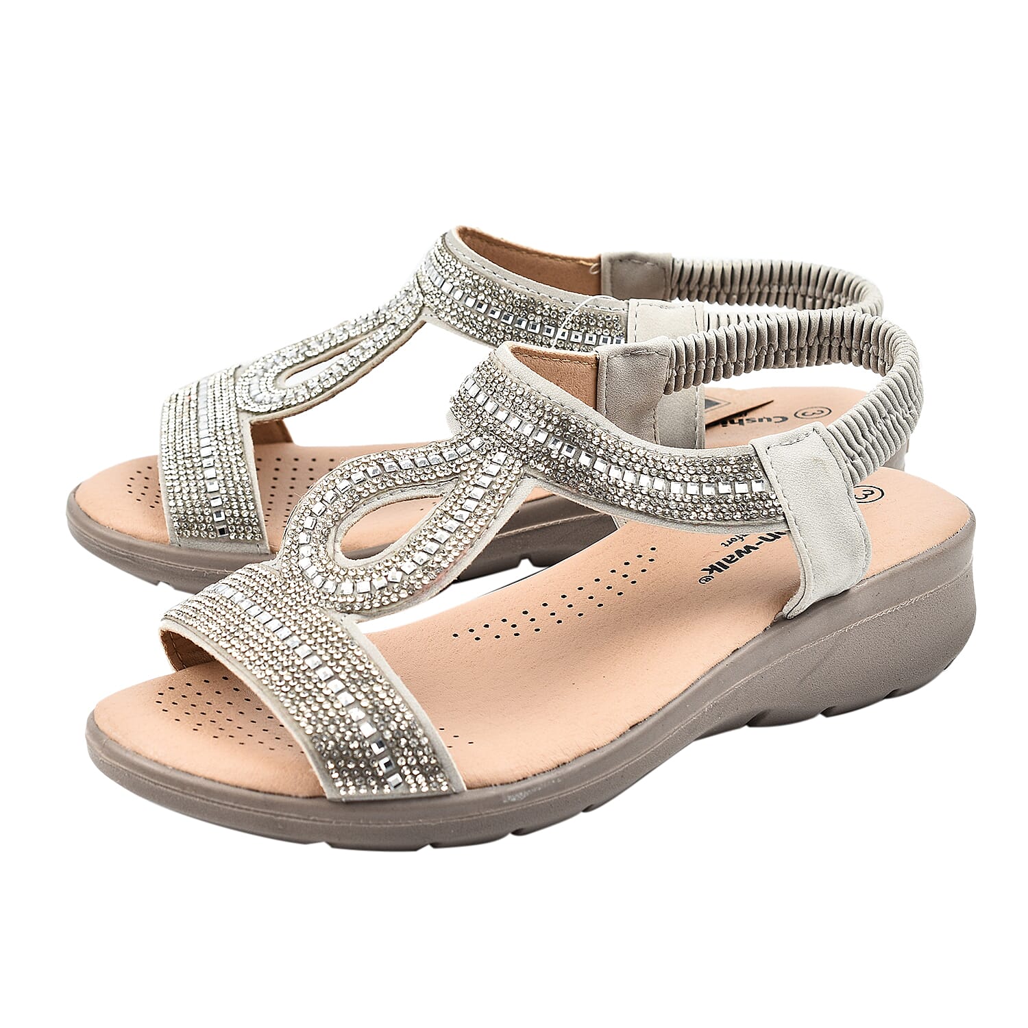 Ladies cushion sole sandals online