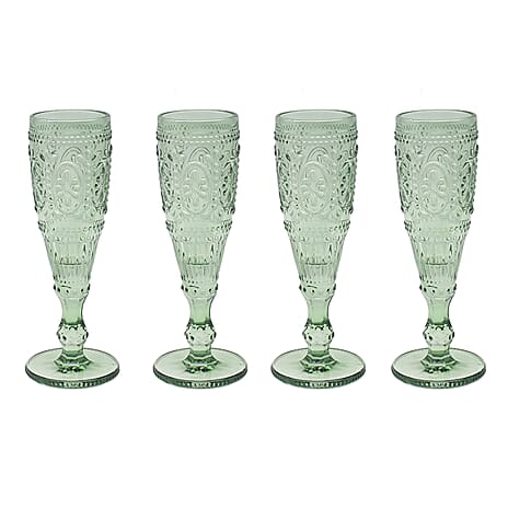 Wine Glass (Size 8x8x20 cm) - Green