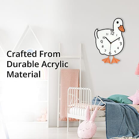 Clock (Size - One Size) - White & White