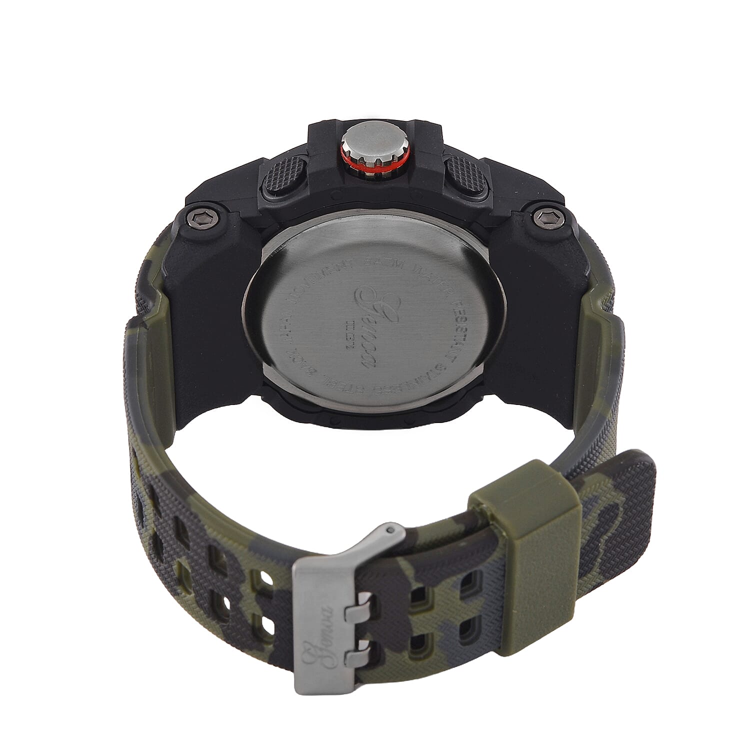 Genoa Japanese Mens Watch in Stainless Steel