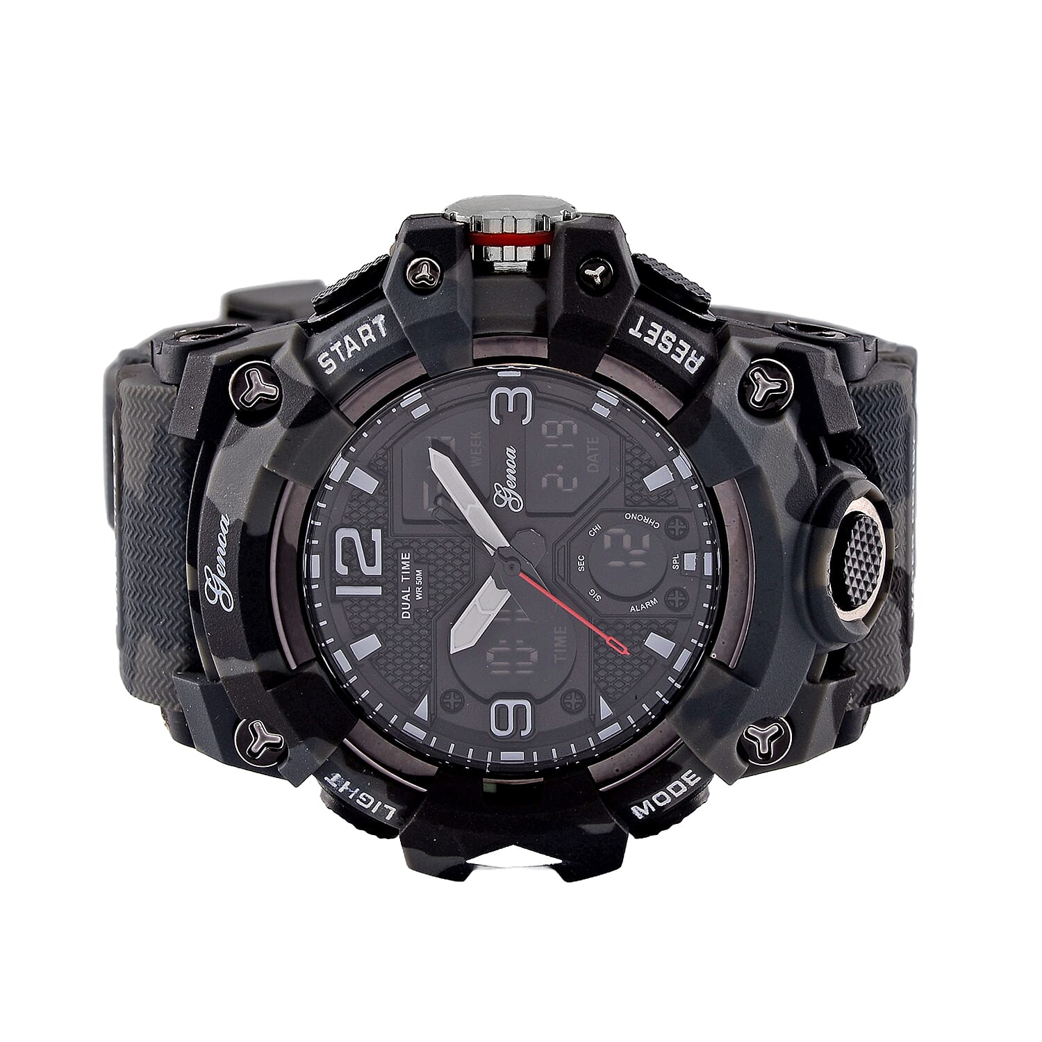 Genoa Japanese Movement Watch - Camouflage Gray Genoa Japanese Movement Watch - Camouflage Gray