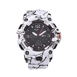 GENOA TIME V2 Japanese Men&rsquo;s Watch with Camouflage Strap