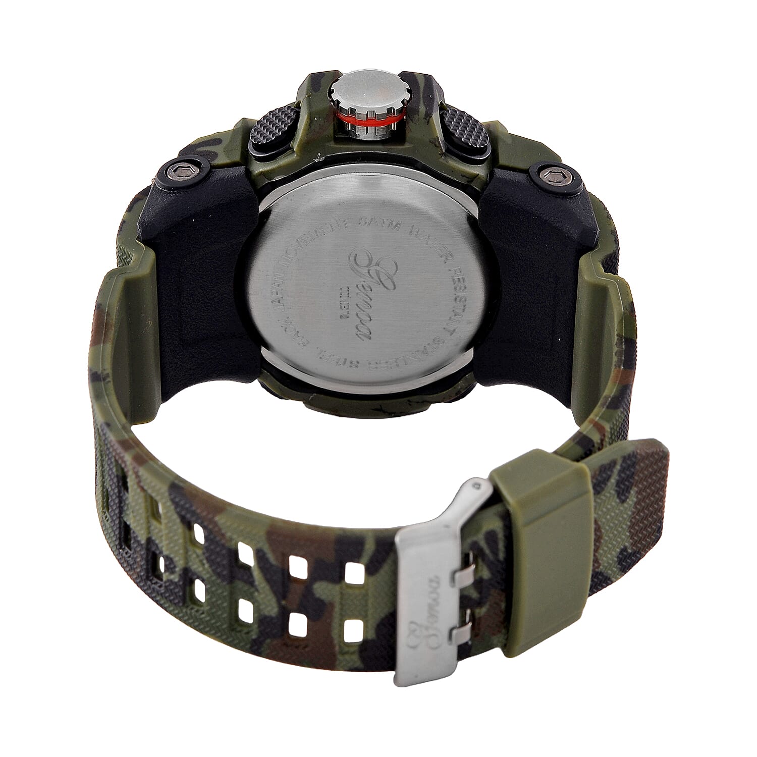 Genoa Japanese Movement Watch - Camouflage Green