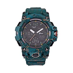 GENOA TIME V2 Japanese Men&rsquo;s Watch with Camouflage Strap