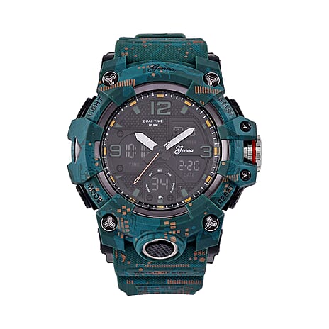 Genoa Japanese Movement Watch -Dark Green