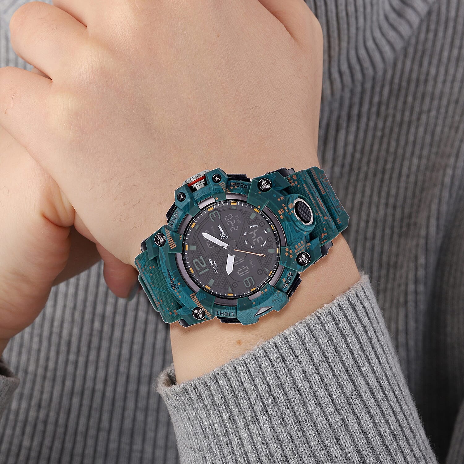 Genoa Japanese Movement Watch -Dark Green