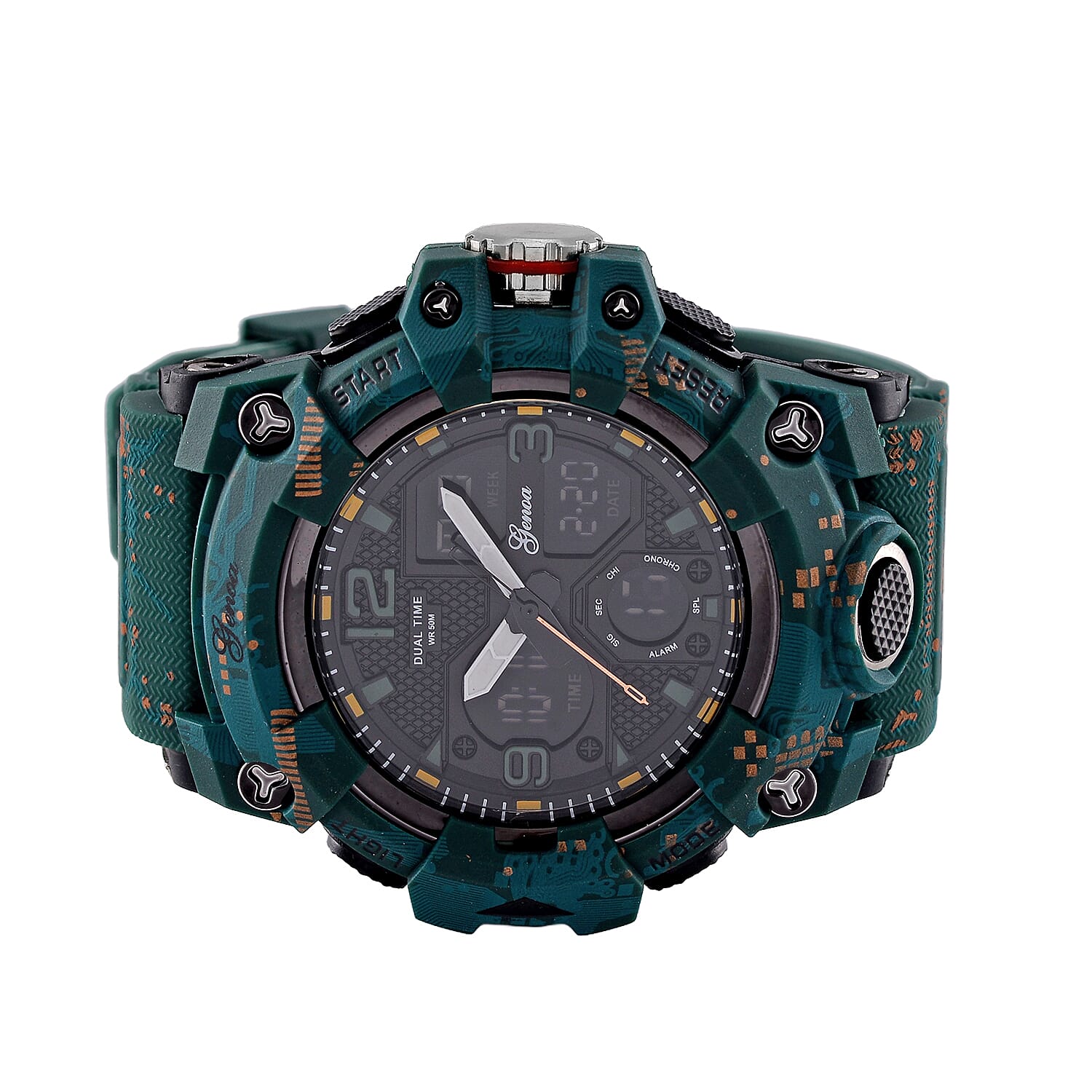 Genoa Japanese Movement Watch -Dark Green